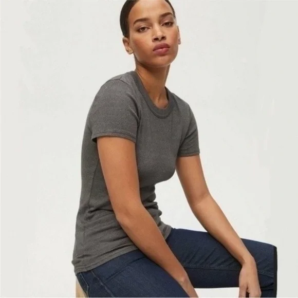 Michael Stars for Anthropologie Shine Tee Size OS - Picture 3 of 13